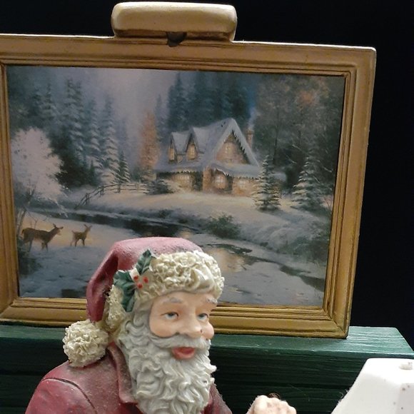 Thomas Kinkade The Hope of Christmas Santa - Picture 4 of 9